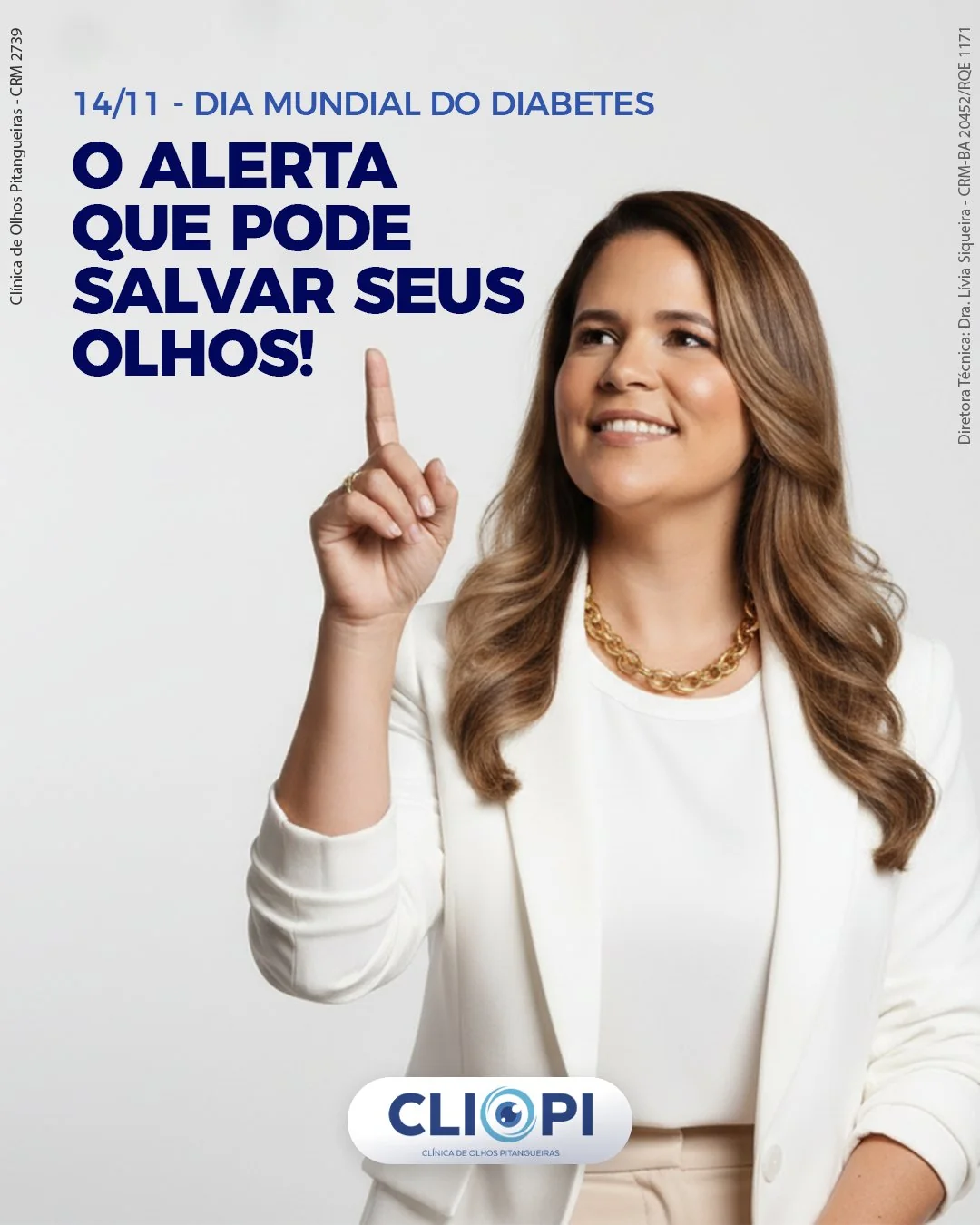 CLIOPI — Clínica de Olhos Pitangueiras · Post Social Media